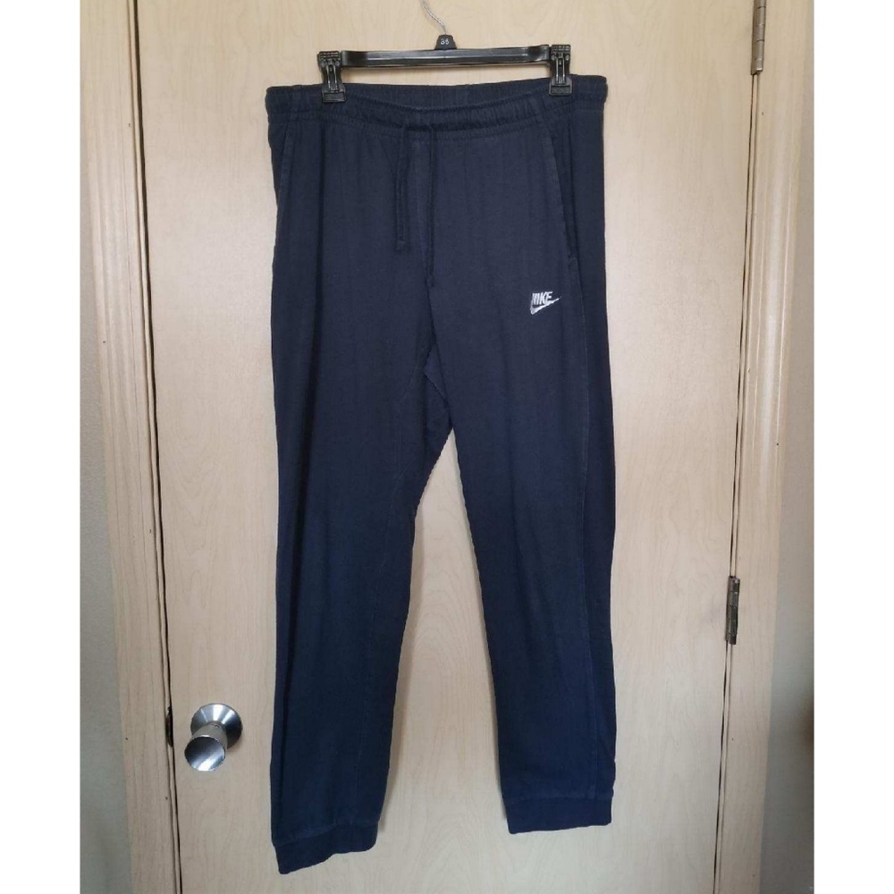 Navy blue Nike sweatpants